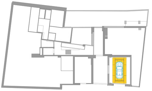 Restitution du véhicule dans le système de stationnement