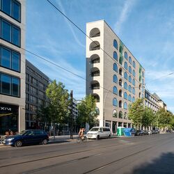 Vue sur le quartier « AM TACHELES »