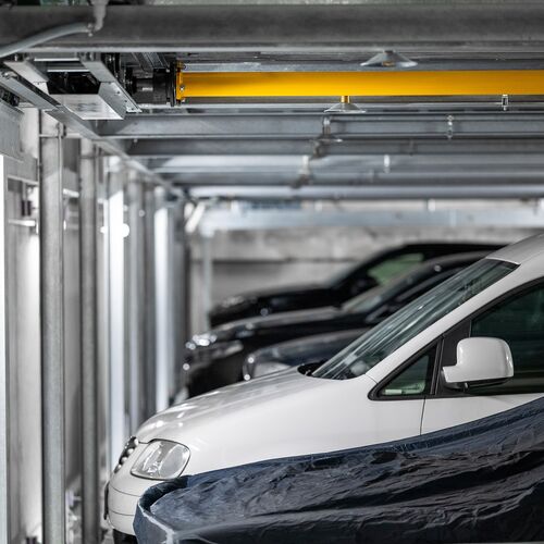Sistema di parcheggio interno